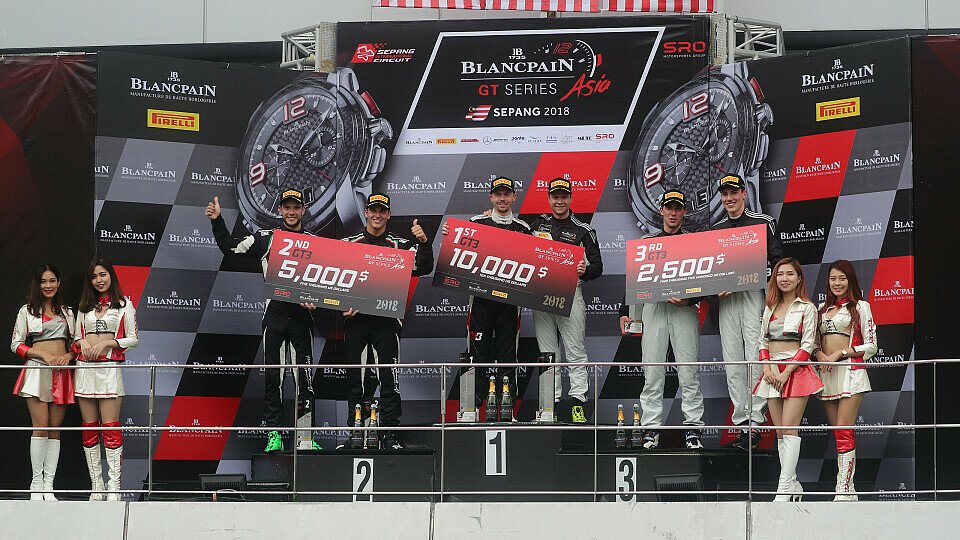 Patric Niederhauser gelang ein erfolgreiches Debüt in der Blancpain GT Series Asia, Foto: Blancpain GT Series Asia
