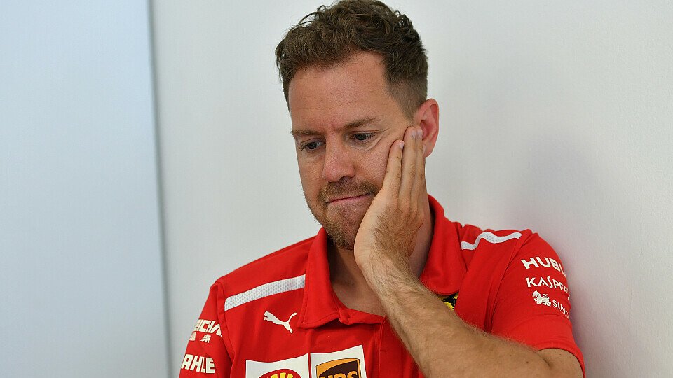 Sebastian Vettels Analyse der Trainingsergebnisse in Baku fällt besser aus als es hier aussieht, Foto: Sutton