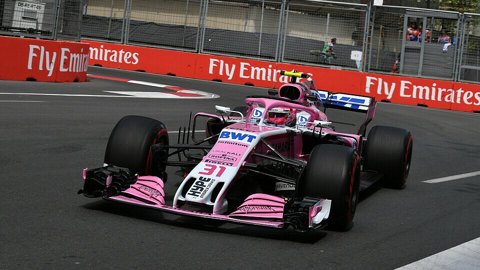 Force India ist in Baku offenbar endlich ein großer Sprung nach vorne gelungen, Foto: Sutton