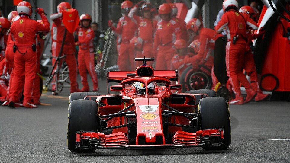 Sebastian Vettel verlor den Baku-Sieg nicht wegen seines Verbremsers oder dem Safety Car, Foto: Sutton