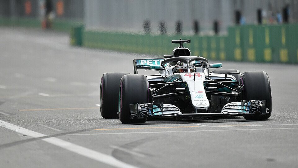 Mercedes-Pilot Lewis Hamilton hat in Baku seinen ersten Saisonsieg 2018 gefeiert, Foto: Sutton