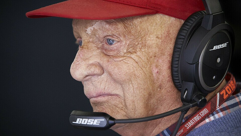 Niki Lauda befindet sich wieder auf dem Weg der Besserung, Foto: LAT Images