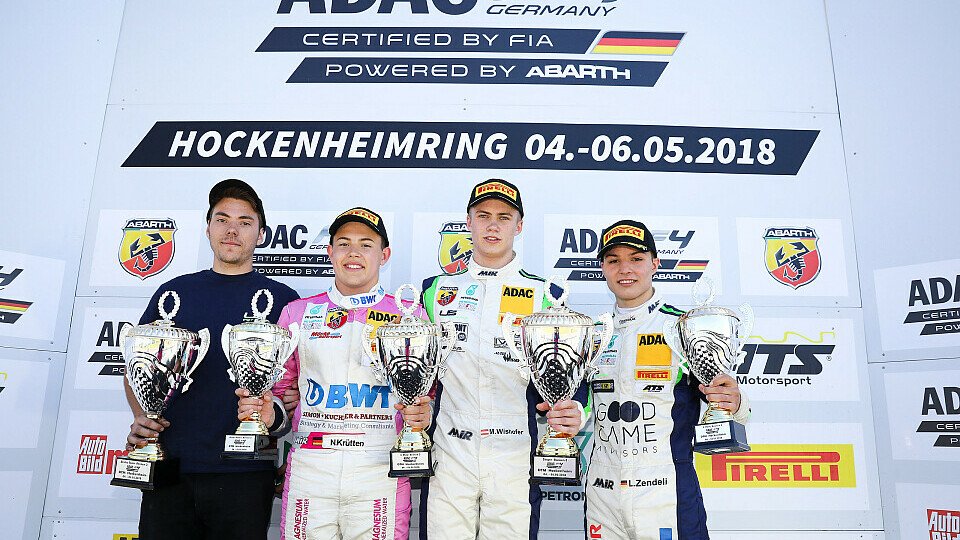 Erstes Podium für Niklas Krütten in der ADAC Formel 4, Foto: Gruppe C Photography
