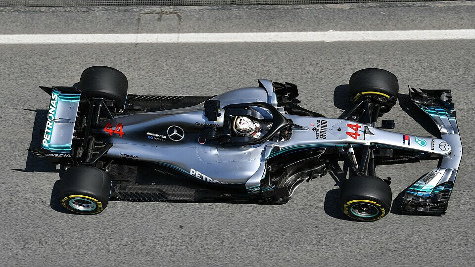 Mercedes zeigt in Barcelona groß auf, Bestzeit in beiden F1-Trainings, Foto: Sutton