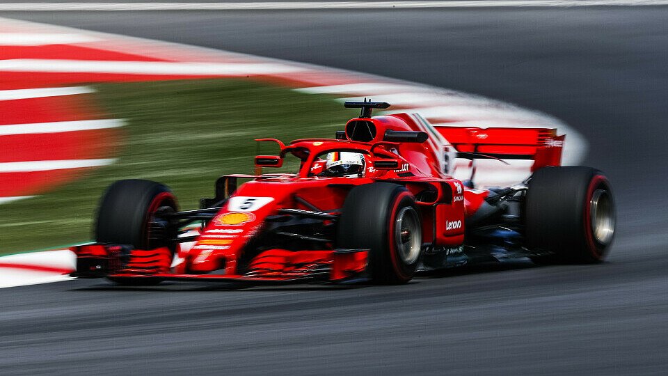 Sebastian Vettel lieferte in Barcelona einen ungewohnt starken Freitag, Foto: Sutton
