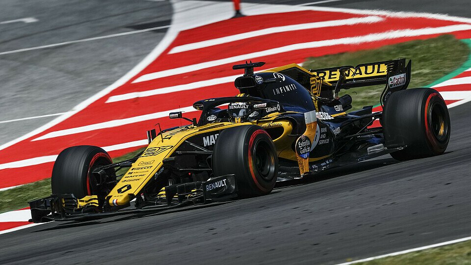Renault kam im Barcelona-Training nicht in Fahrt, Foto: Sutton