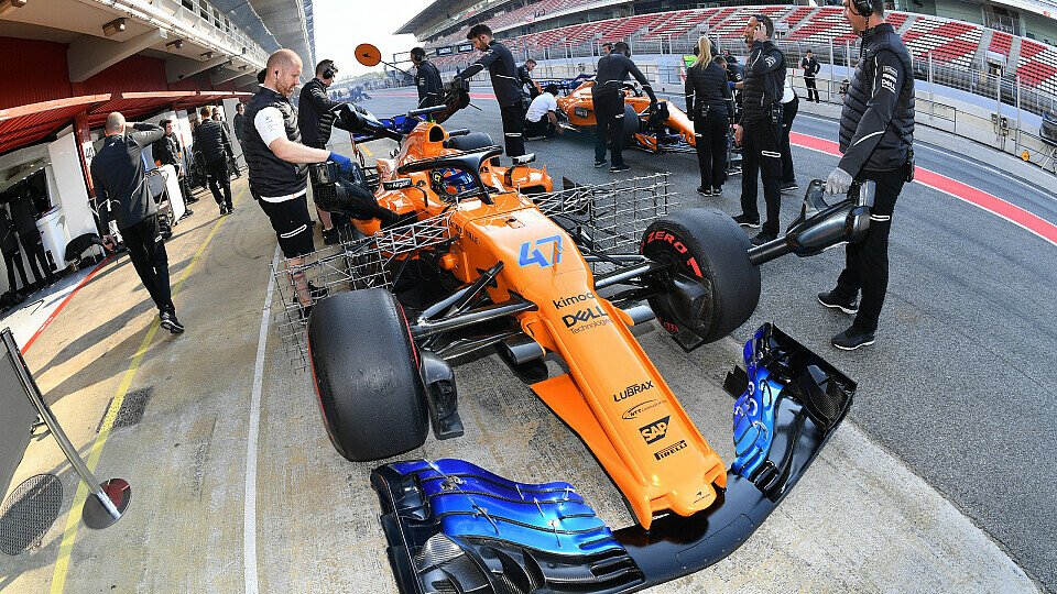 Lando Norris sieht beim Update des McLaren MCL33 auch negative Aspekte, Foto: Sutton