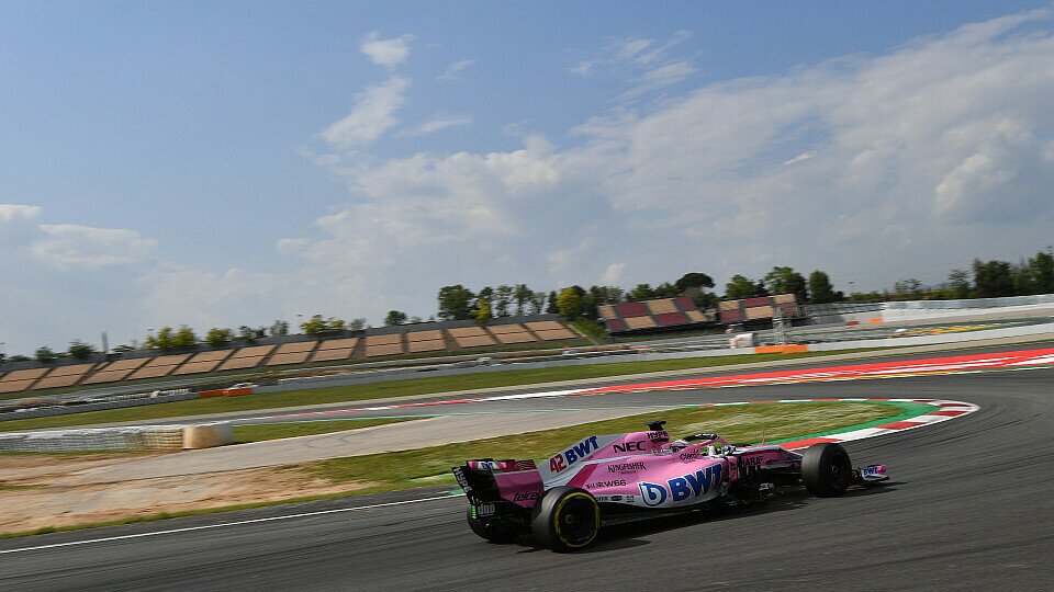 Force India tat sich in Barcelona im letzten Sektor schwer. Sergio Perez erwartet in Monaco deshalb Probleme, Foto: Sutton