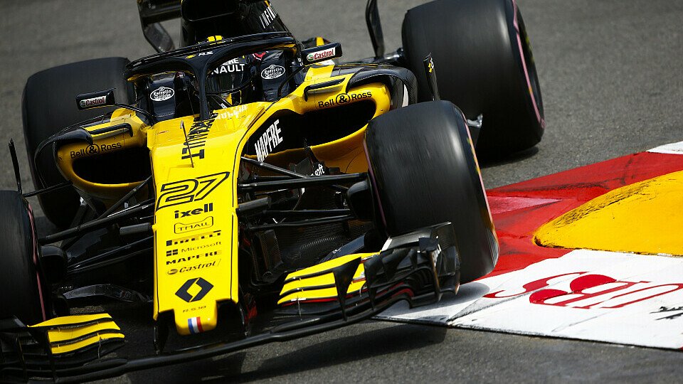 Renault war am ersten Trainingstag in Monaco die vierte Kraft hinter den Top-Teams, Foto: LAT Images