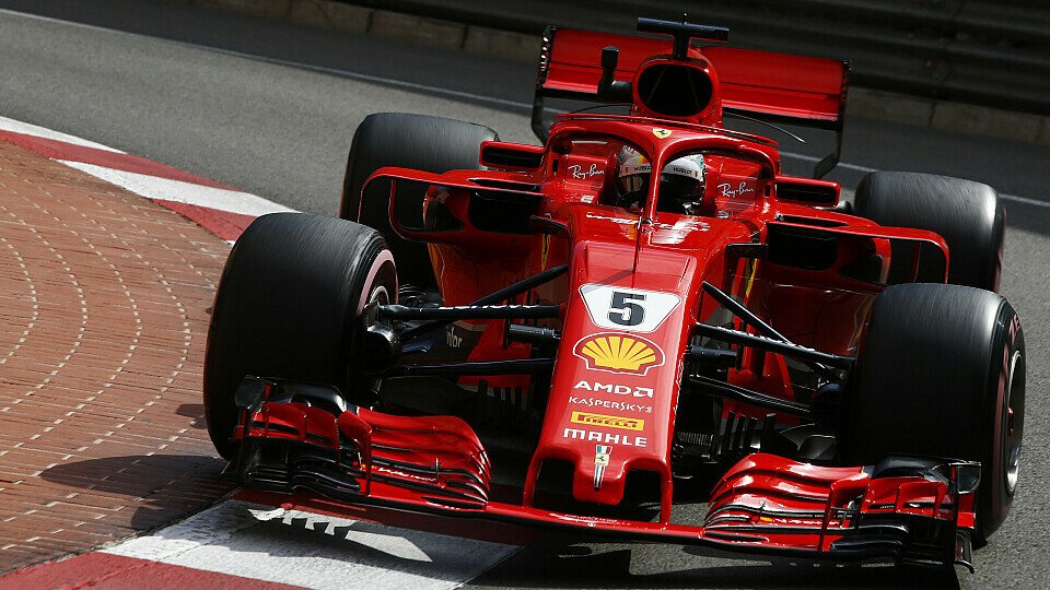 Ferrari und Sebastian Vettel, die ersten Red-Bull-Jäger in Monaco