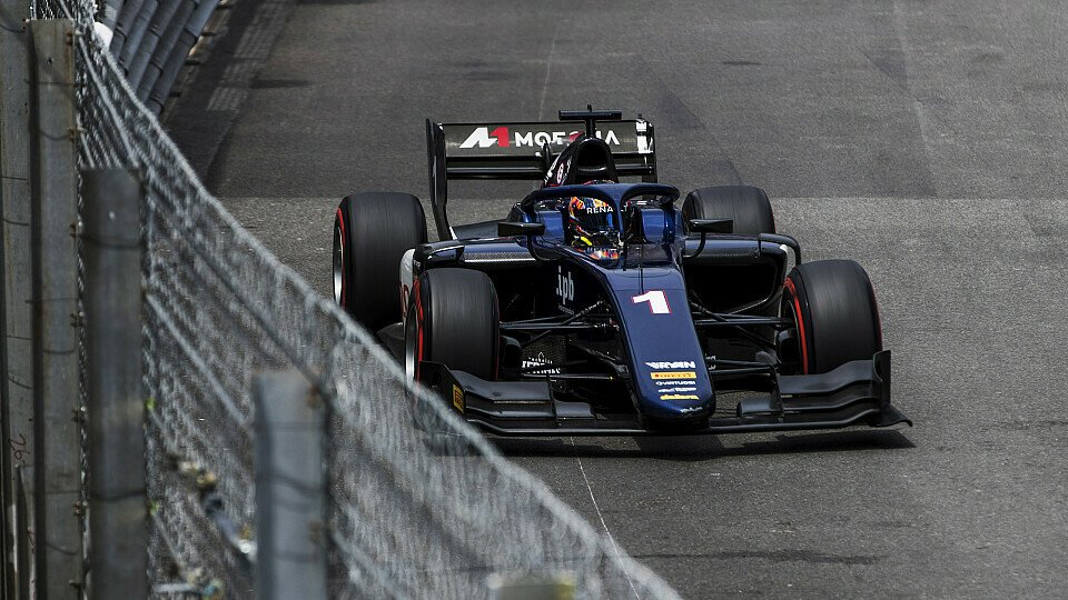 Artem Markelov holt sich im Hauptrennen der Formel 2 in Monaco den Sieg, Foto: Sutton