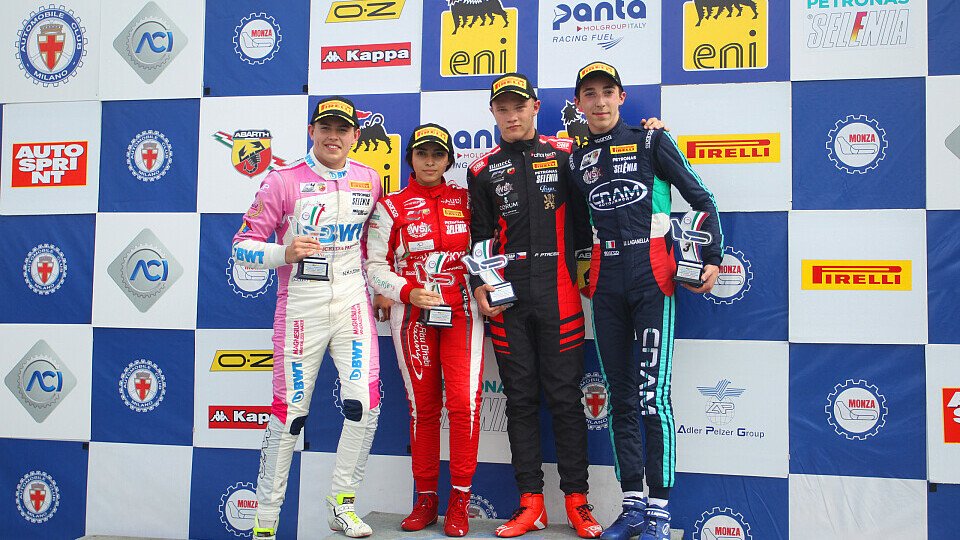 Niklas Krütten stand in Monza zwei Mal auf dem Rookie-Podest