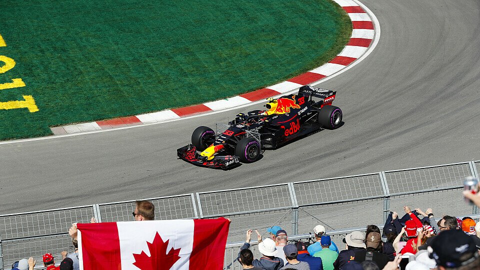 Max Verstappen holte sich die Bestzeit im 1. Training zum Kanada GP 2018, Foto: LAT Images