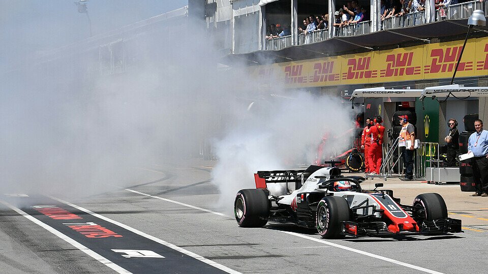 Nebelmaschine Romain Grosjean in Kanada schon wieder im Pech, Foto: Sutton