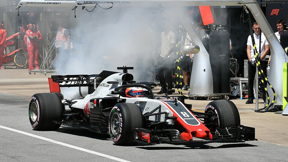 Haas F1 erlebte in der Nacht zum Freitag in Russland eine böse Feuer-Überraschung (Symbolbild), Foto: Sutton