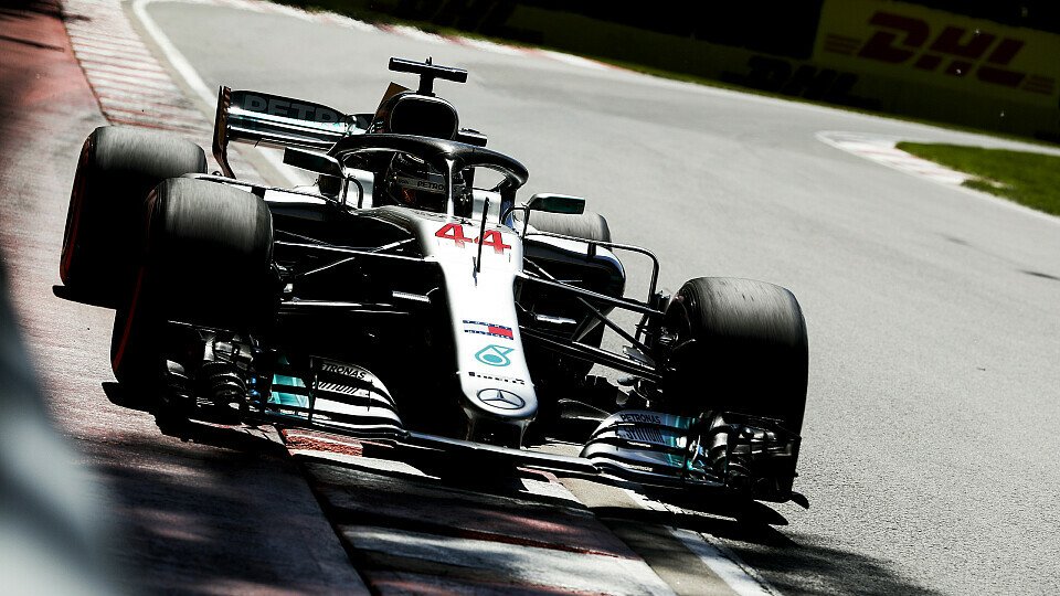 Lewis Hamilton war mit Motorproblemen an seinem Mercedes in Kanada chancenlos, Foto: LAT Images