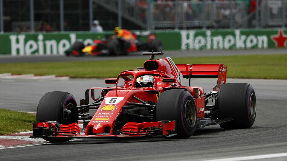 Sebastian Vettel hat in Kanada seinen dritten Sieg in der Formel-1-Saison 2018 gefeiert und damit die WM-Führung übernommen, Foto: LAT Images