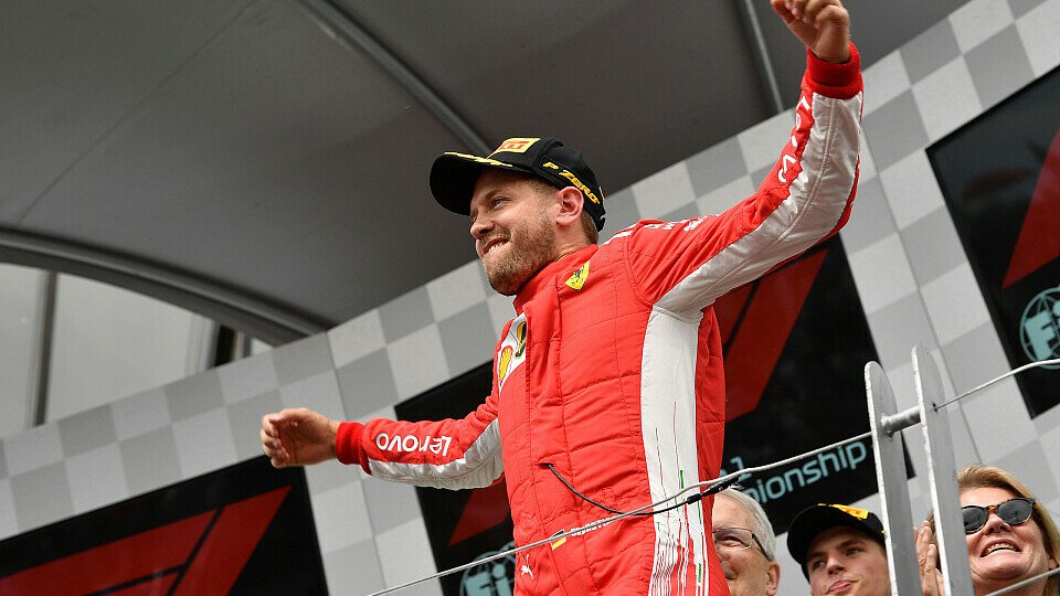 Sebastian Vettel feierte in Kanada seinen 50. Sieg, Foto: Sutton