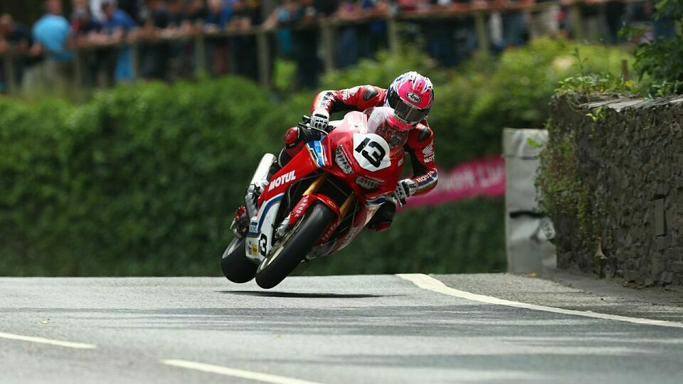 Ian Hutchinson bei der Isle of Man TT, Foto: Honda