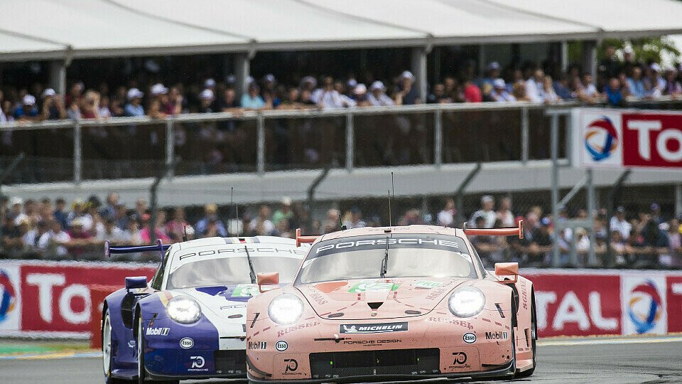 Porsche feierte in Le Mans 2018 einen Doppelsieg in der GTE Pro, Foto: LAT Images