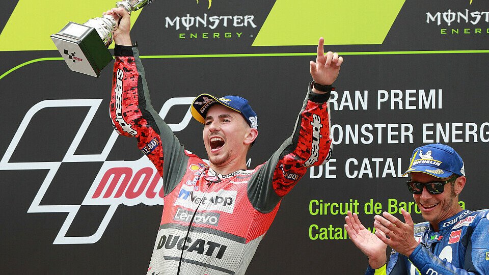 Jorge Lorenzo gewinnt in Barcelona das zweite MotoGP-Rennen in Folge, Foto: LAT Images