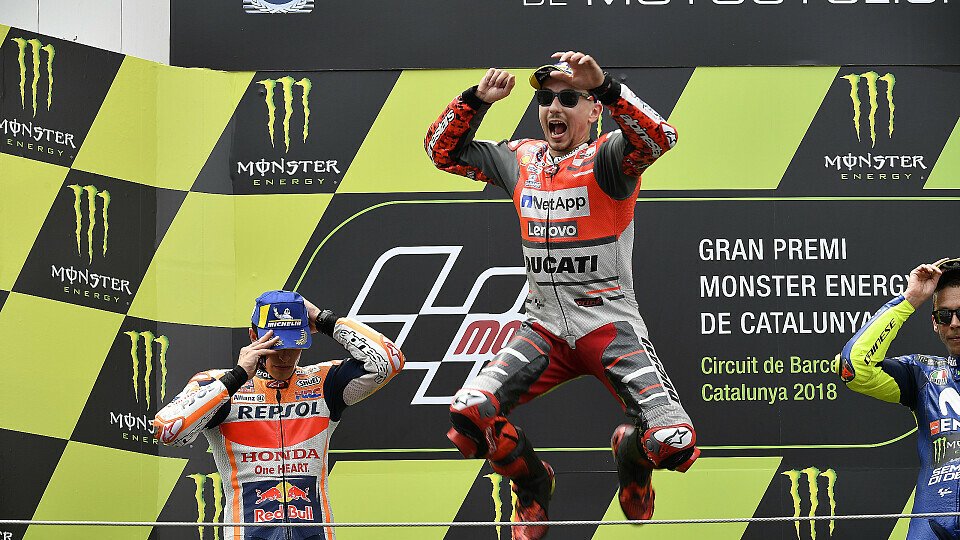 Jorge Lorenzo feierte in Barcelona einen souveränen Sieg, Foto: Ducati