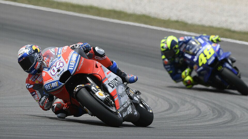 Dovizioso und Rossi gerieten in Assen aneinander, Foto: Ducati