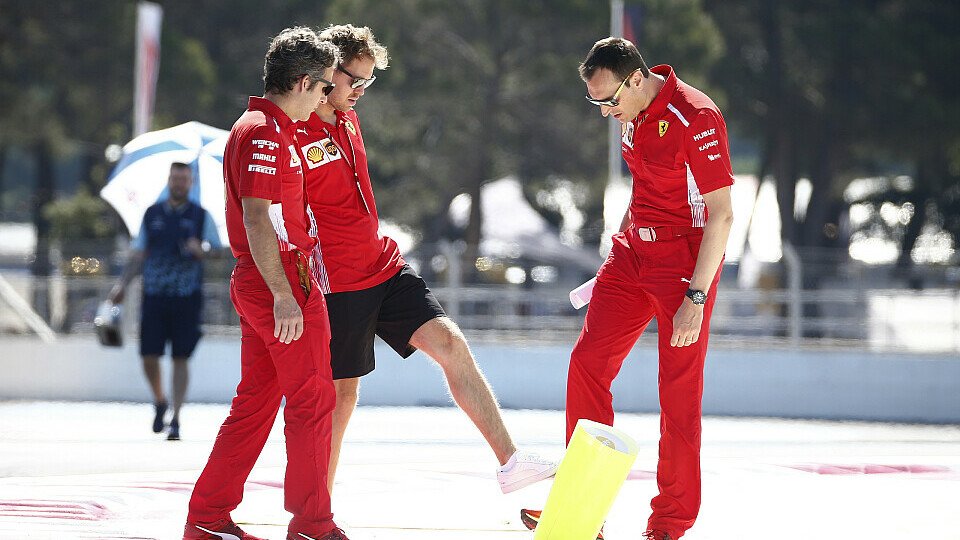 Sebstian Vettel macht sich wegen Strecke und Reifen keine Sorgen in Frankreich, Foto: Sutton