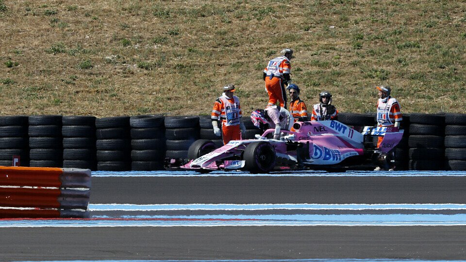 Force India wurde für den Radverlust an Sergio Perez' VJM11 in Frankreich von der FIA nicht bestraft