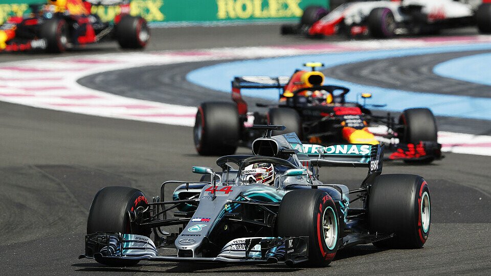 Lewis Hamilton hat in Frankreich seinen dritten Sieg in der Formel-1-Saison 2018 gefeiert