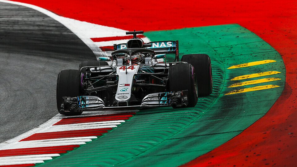 Mercedes-Pilot Lewis Hamilton blieb am Freitag in den Trainings für den Österreich GP 2018 ungeschlagen, Foto: Sutton