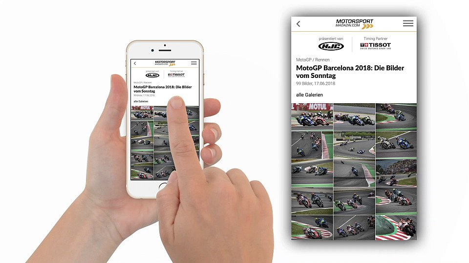 Mit unserer App bleibst du immer auf dem Laufenden, Foto: Motorsport-Magazin.com