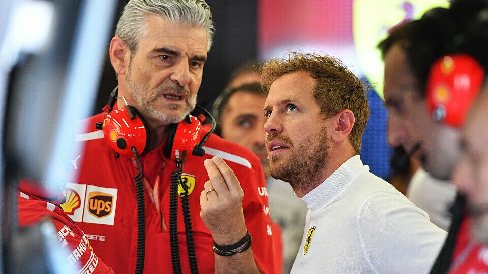 Maurizio Arrivabene und Sebastian Vettel sind noch kein absolutes Dreamteam