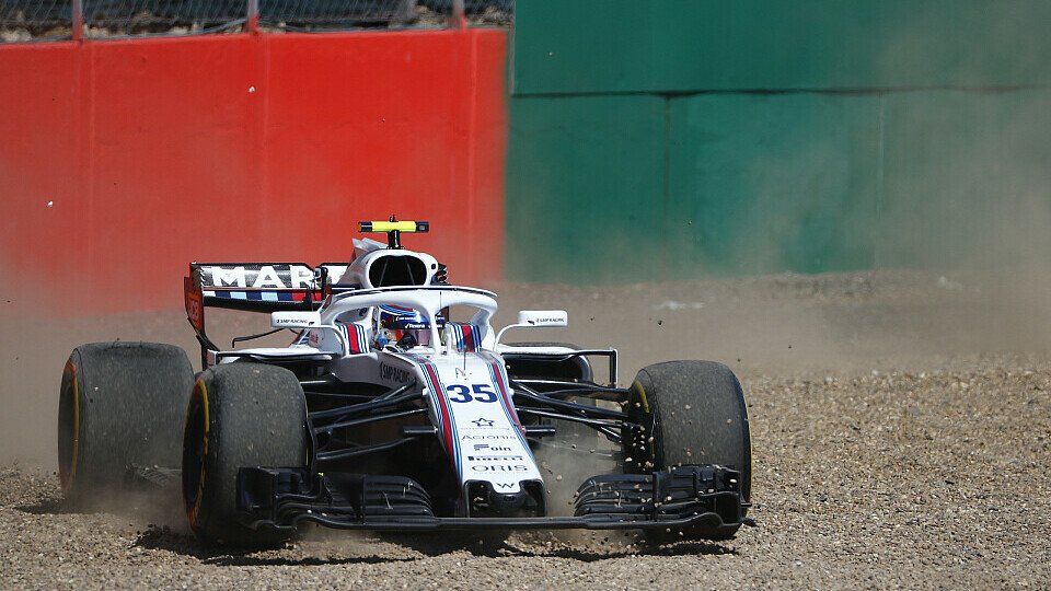 Williams wirbelte in Silverstone die Kiesbetten ordentlich durch, Foto: Sutton