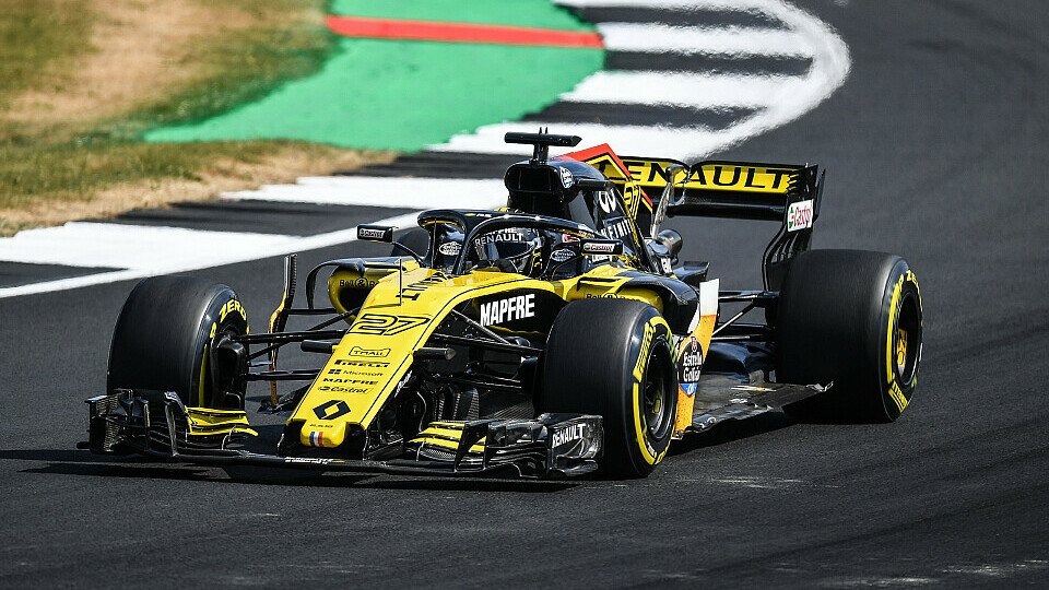 Renault und Nico Hülkenberg scheitern in Silverstone am Q3-Einzug, Foto: Sutton