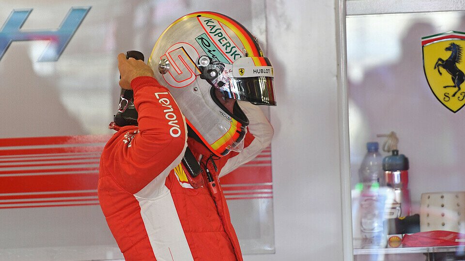 Sebastian Vettels Nacken der Nation hielt im Qualifying - auch im Rennen?, Foto: Sutton