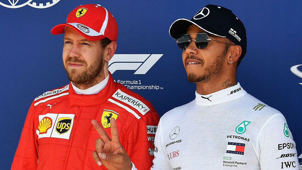 Sebastian Vettel oder Lewis Hamilton: Wer ist in Silverstone Favorit?, Foto: Sutton