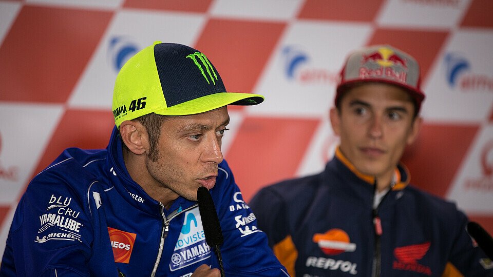 Valentino Rossi und Marc Marquez - Rivalen auf und abseits der Strecke, Foto: Tobias Linke