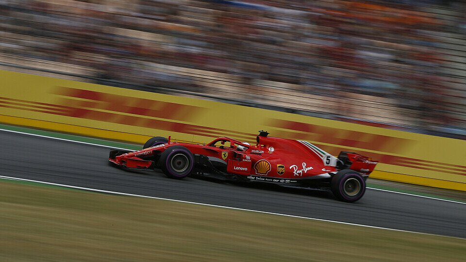 Sebastian Vettel startet bei seinem Heimrennen auf dem Hockenheimring von der Pole Position, Foto: Sutton