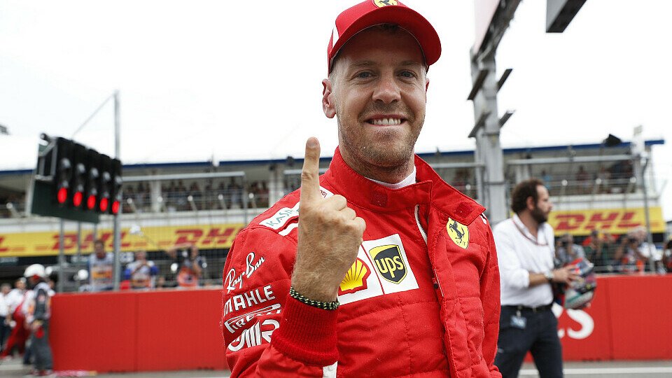 Sebastian Vettel hatte im Qualifying auf dem Hockenheimring die Nase am Ende klar vor Valtteri Bottas, Foto: Sutton