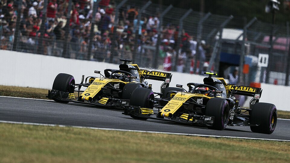 Renault hat Haas in den Schlussakkorden der Formel-1-Saison gerade noch abgehängt, Foto: Sutton