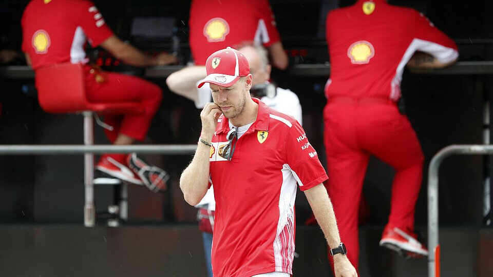 Sebastian Vettel unterlief in Hockenheim ein, Foto: Sutton