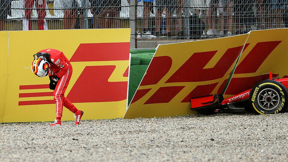 Das Drama beim Deustchland GP hat Sebastian Vettel längst abgehakt, Foto: Sutton