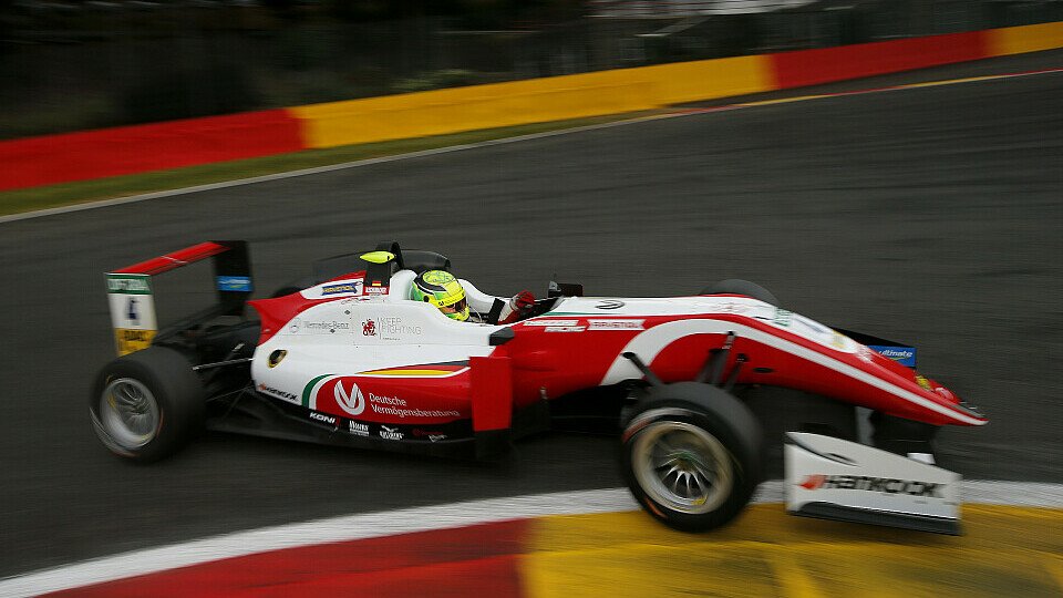 Mick Schumacher holte sich in Spa seinen ersten Sieg, Foto: FIA F3 / Suer