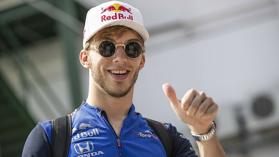 Pierre Gasly darf sich 2019 auf das Red-Bull-Cockpit von Daniel Ricciardo freuen, Foto: Sutton