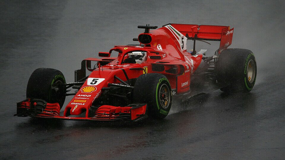 Nur Startplatz 4 für Sebastian Vettel nach verregnetem Ungarn-Qualifying, Foto: Sutton