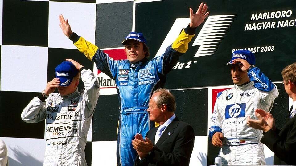 Fernando Alonsos erster Sieg ist über zwei Jahrzehnte her, Foto: Sutton