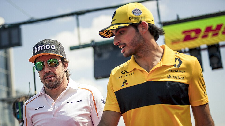 Vorgänger und Nachfolger: Carlos Sainz ersetzt Fernando Alonso, Foto: Sutton