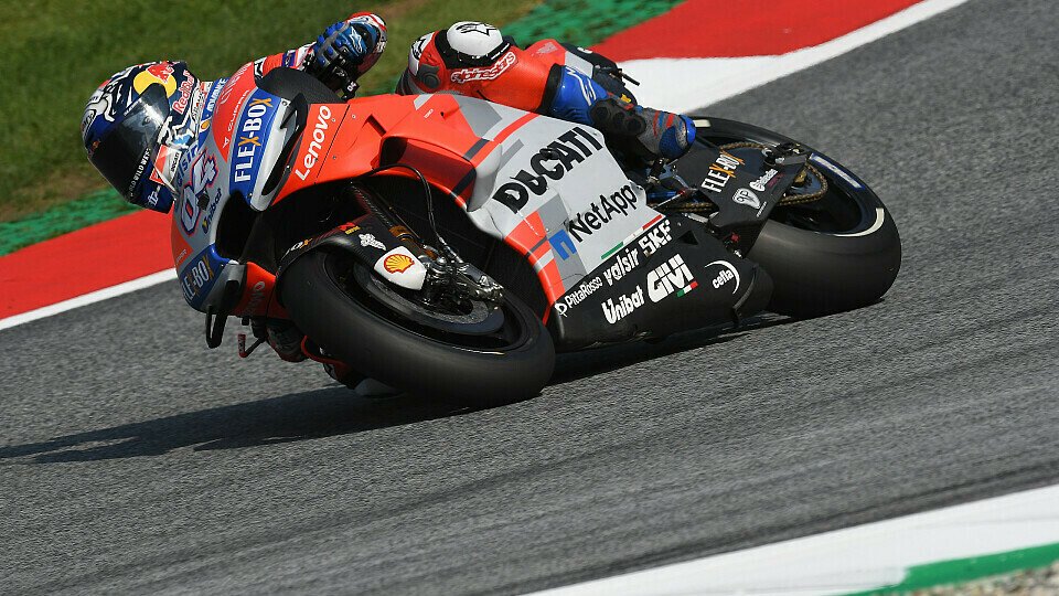 Andrea Dovizioso beendete den Freitag der MotoGP in Spielberg mit Bestzeit, Foto: Ducati