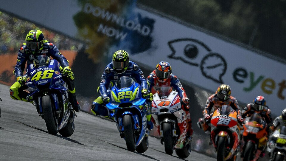 Die MotoGP läuft 2019 auch in Deutschland auf ServusTV, Foto: Yamaha